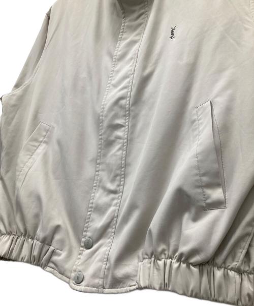 Yves Saint Laurent（イヴサンローラン）Yves Saint Laurent (イヴサンローラン) 比翼ジャケット アイボリー サイズ:Mの古着・服飾アイテム