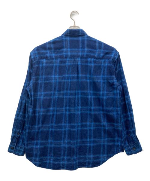 seven by seven（セブンバイセブン）seven by seven (セブンバイセブン) チェックネルシャツ ネイビー サイズ:SIZE Lの古着・服飾アイテム