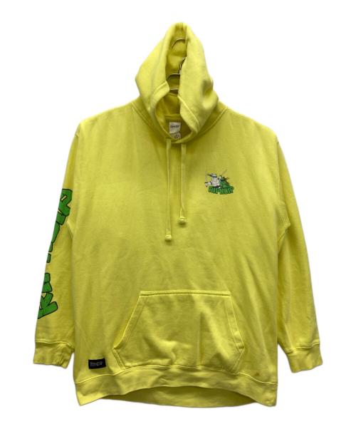 RIPNDIP（リップンディップ）RIPNDIP (リップンディップ) プルオーバーパーカー イエロー サイズ:SIZE Lの古着・服飾アイテム