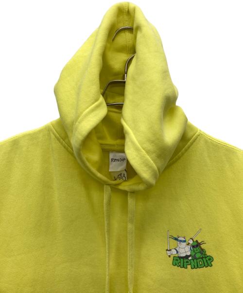 RIPNDIP（リップンディップ）RIPNDIP (リップンディップ) プルオーバーパーカー イエロー サイズ:SIZE Lの古着・服飾アイテム
