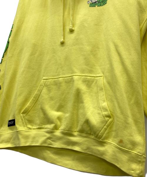 RIPNDIP（リップンディップ）RIPNDIP (リップンディップ) プルオーバーパーカー イエロー サイズ:SIZE Lの古着・服飾アイテム
