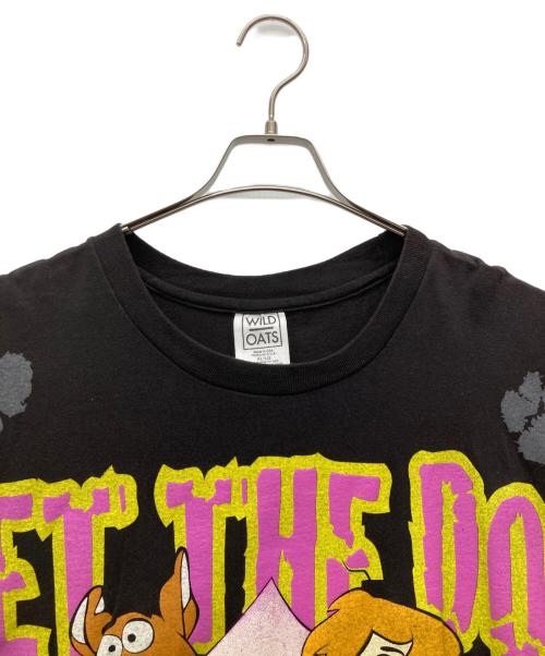 WILD OATS（ワイルド オーツ）WILD OATS (ワイルド オーツ) 半袖プリントカットソー ブラック サイズ:SIZE XLの古着・服飾アイテム