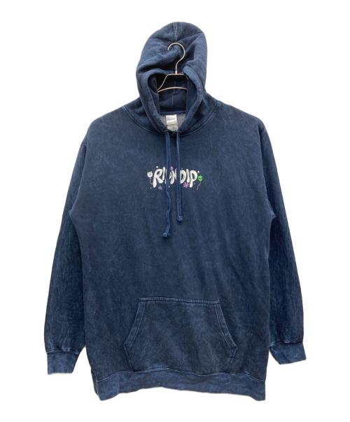 RIPNDIP（リップンディップ）RIPNDIP (リップンディップ) プルオーバーパーカー ネイビー サイズ:SIZE XLの古着・服飾アイテム