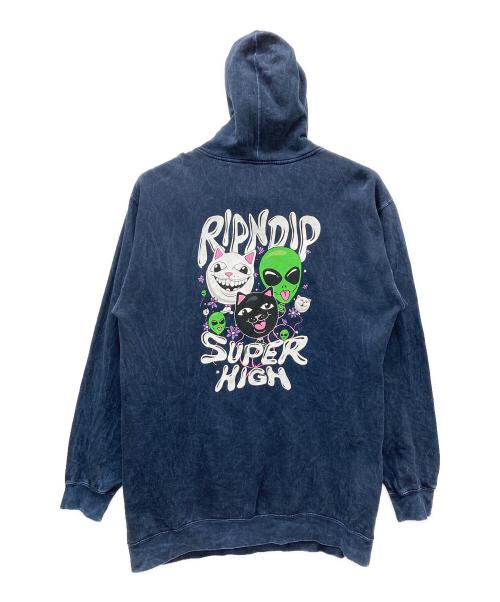 RIPNDIP（リップンディップ）RIPNDIP (リップンディップ) プルオーバーパーカー ネイビー サイズ:SIZE XLの古着・服飾アイテム