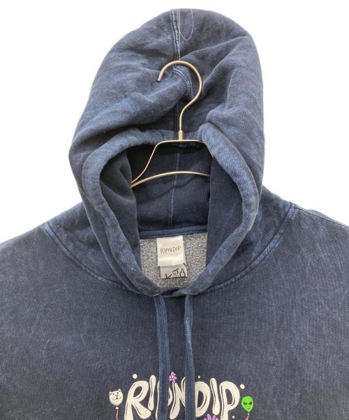 RIPNDIP（リップンディップ）RIPNDIP (リップンディップ) プルオーバーパーカー ネイビー サイズ:SIZE XLの古着・服飾アイテム