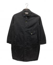 CULLNI（クルニ）の古着「デニムコート」｜ブラック