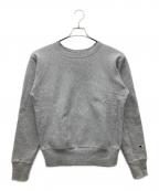 Championチャンピオン）の古着「リバースウィーブクルーネックスウェット」｜グレー