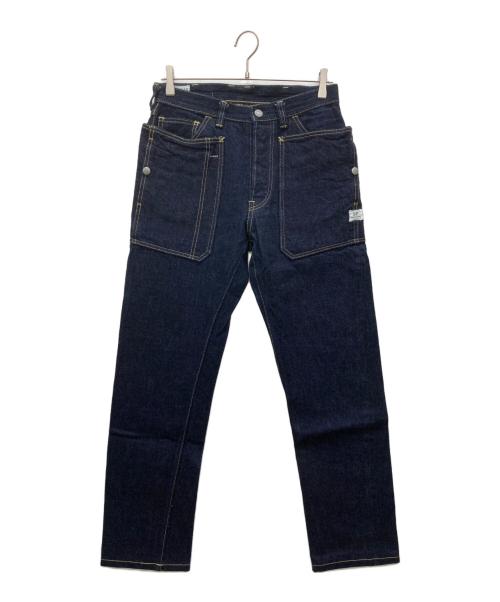 SASSAFRAS（ササフラス）SASSAFRAS (ササフラス) デニムパンツ インディゴ サイズ:SIZE Sの古着・服飾アイテム