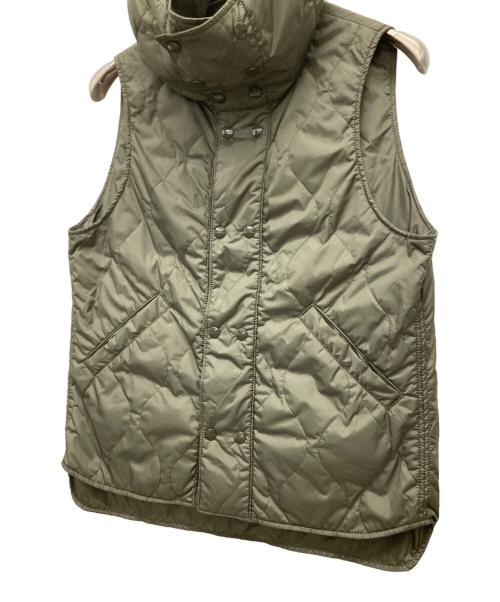 SASSAFRAS（ササフラス）SASSAFRAS (ササフラス) キルティングベスト グリーン サイズ:SIZE Sの古着・服飾アイテム