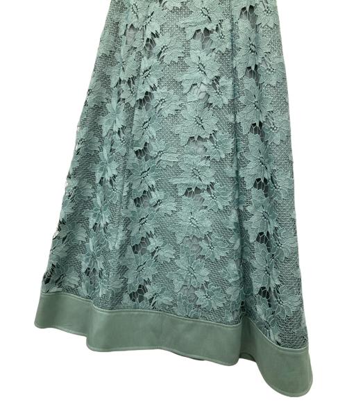 Lily Brown（リリーブラウン）Lily Brown (リリーブラウン) レーススカート ミントグリーン サイズ:SIZE F 未使用品の古着・服飾アイテム