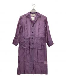 TODAYFUL（トゥデイフル）の古着「シアーシャツコート」｜パープル