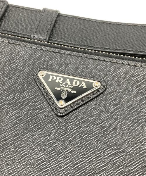 PRADA（プラダ）PRADA (プラダ) セカンドバッグ ブラックの古着・服飾アイテム
