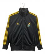 adidas×The Simpsonsアディダス×ザ シンプソンズ）の古着「トラックジャケット」｜ブラック×イエロー