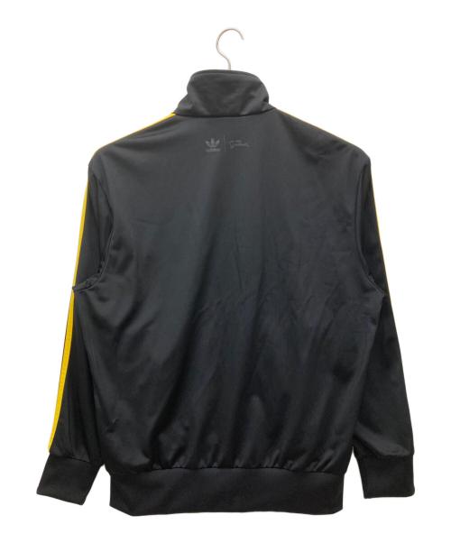 adidas（アディダス）adidas (アディダス) The Simpsons (ザ シンプソンズ) トラックジャケット ブラック×イエロー サイズ:SIZE 2XLの古着・服飾アイテム