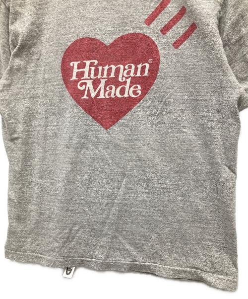 HUMAN MADE（ヒューマンメイド）HUMAN MADE (ヒューマンメイド) Tシャツ グレー サイズ:SIZE Lの古着・服飾アイテム