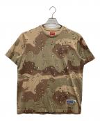 SUPREMEシュプリーム）の古着「チョコチップカモTシャツ」｜ベージュ