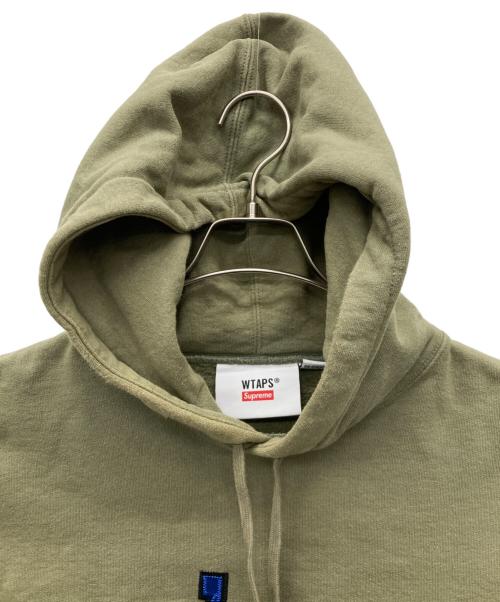 SUPREME（シュプリーム）SUPREME (シュプリーム) WTAPS (ダブルタップス) パーカー カーキ サイズ:SIZE Lの古着・服飾アイテム