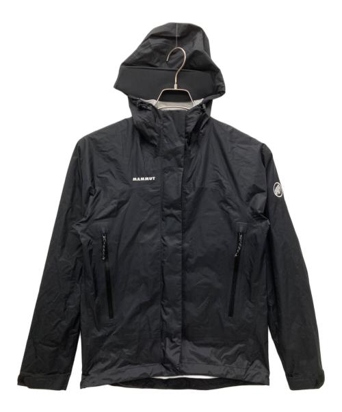 MAMMUT（マムート）MAMMUT (マムート) マイクロレイヤー 2.0 ハードシェル フーデッド ジャケット アジアンフィット ブラック サイズ:SIZE Sの古着・服飾アイテム