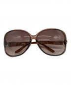 GUCCIグッチ）の古着「サングラス」｜ブラウン