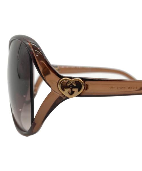 GUCCI（グッチ）GUCCI (グッチ) サングラス ブラウンの古着・服飾アイテム