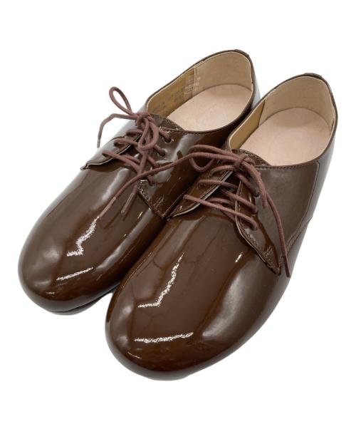 BIRKENSTOCK（ビルケンシュトック）BIRKENSTOCK (ビルケンシュトック) エナメルシューズ ブラウン サイズ:39Eの古着・服飾アイテム