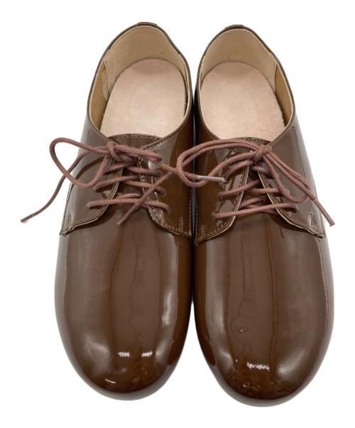 BIRKENSTOCK（ビルケンシュトック）BIRKENSTOCK (ビルケンシュトック) エナメルシューズ ブラウン サイズ:39Eの古着・服飾アイテム