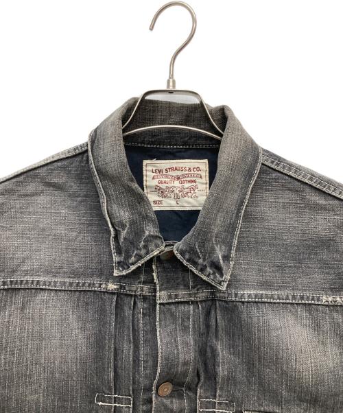LEVI'S（リーバイス）LEVI'S (リーバイス) デニムジャケット ブラック サイズ:SIZE Lの古着・服飾アイテム