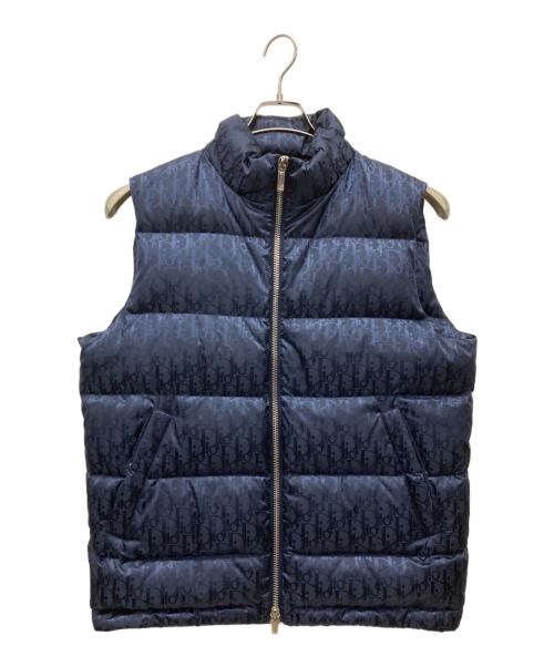Christian Dior（クリスチャン ディオール）Christian Dior (クリスチャン ディオール) ダウンベスト ネイビー サイズ:SIZE 48の古着・服飾アイテム