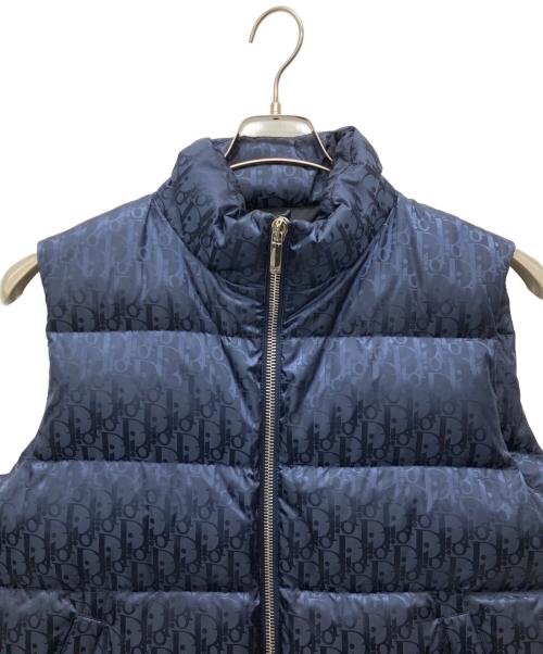 Christian Dior（クリスチャン ディオール）Christian Dior (クリスチャン ディオール) ダウンベスト ネイビー サイズ:SIZE 48の古着・服飾アイテム