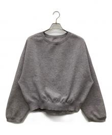 Noble（ノーブル）の古着「スポンジシアーニットプルオーバー」｜グレー