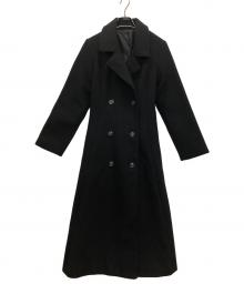 Resexxy（リゼクシー）の古着「フレアデザインロングコート」｜ブラック