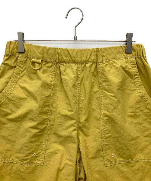 Snow peak（スノーピーク）Snow peak (スノーピーク) ハーフパンツ イエロー サイズ:SIZE Lの古着・服飾アイテム