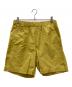 Snow peak（スノーピーク）の古着「ハーフパンツ」｜イエロー