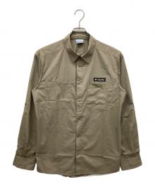 Columbia（コロンビア）の古着「グレイシャルビスタロングスリーブシャツ」｜ベージュ
