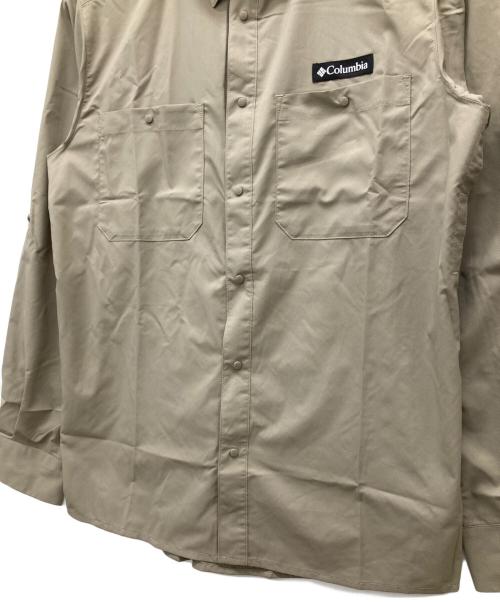 Columbia（コロンビア）Columbia (コロンビア) グレイシャルビスタロングスリーブシャツ ベージュ サイズ:SIZE Mの古着・服飾アイテム