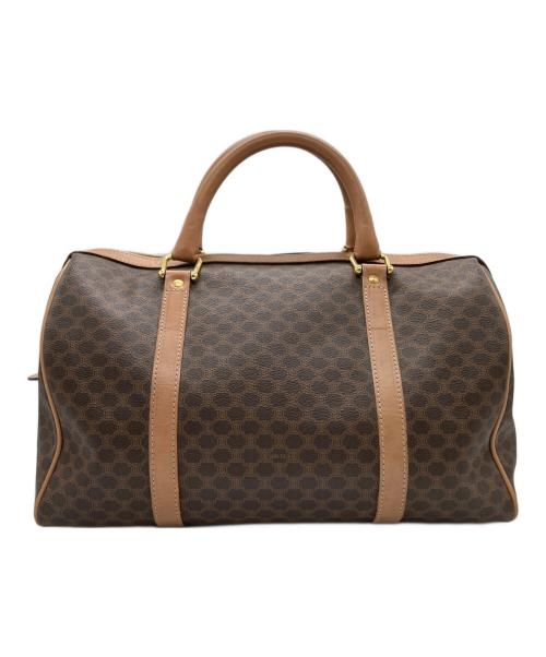 CELINE（セリーヌ）CELINE (セリーヌ) ミニボストンバッグ ブラウンの古着・服飾アイテム