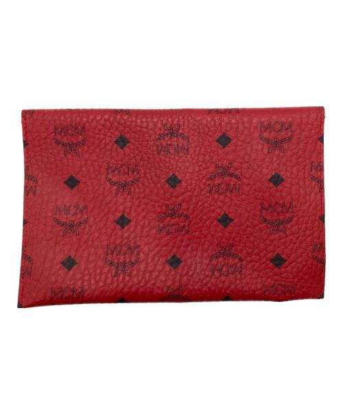 MCM（エムシーエム）MCM (エムシーエム) クラッチバッグ レッドの古着・服飾アイテム