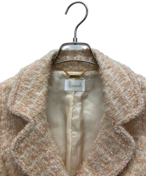 Harrods（ハロッズ）Harrods (ハロッズ) ウールセットアップ ベージュ サイズ:2の古着・服飾アイテム