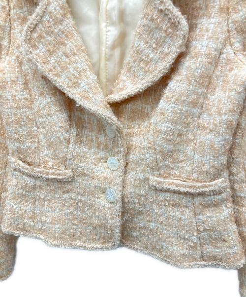 Harrods（ハロッズ）Harrods (ハロッズ) ウールセットアップ ベージュ サイズ:2の古着・服飾アイテム