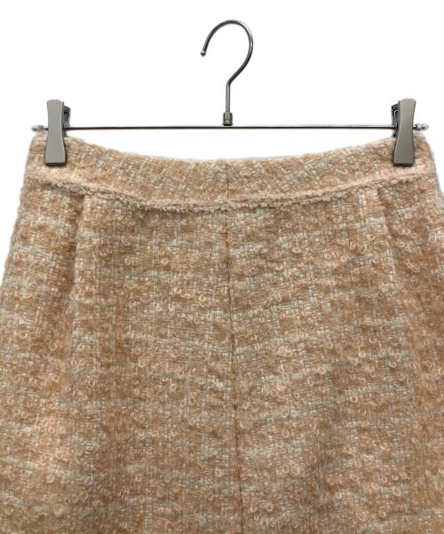 Harrods（ハロッズ）Harrods (ハロッズ) ウールセットアップ ベージュ サイズ:2の古着・服飾アイテム