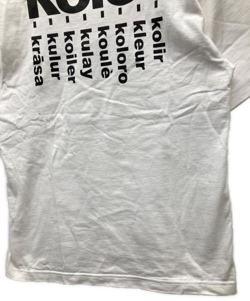 KOLOR（カラー）KOLOR (カラー) 度詰め天竺 TEE ホワイト サイズ:SIZE 2の古着・服飾アイテム