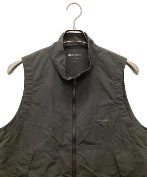 Snow peak（スノーピーク）Snow peak (スノーピーク) ベスト グレー サイズ:SIZE Mの古着・服飾アイテム