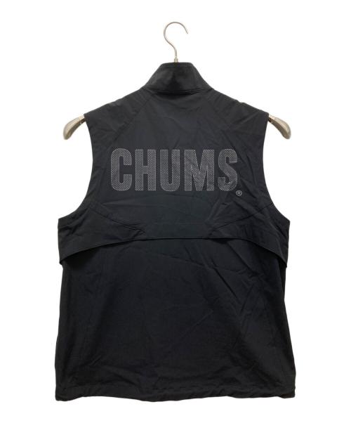 CHUMS（チャムス）CHUMS (チャムス) エアトレイルストレッチチャムスベスト ブラック サイズ:SIZE Mの古着・服飾アイテム