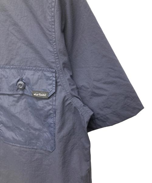 WILD THINGS（ワイルドシングス）WILD THINGS (ワイルドシングス) フィールドシャツ ブルー サイズ:SIZE Lの古着・服飾アイテム