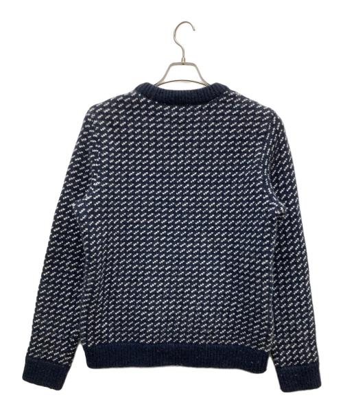 L.L.Bean（エルエルビーン）L.L.Bean (エルエルビーン) ヘリテージセーター ブルー×ホワイト サイズ:Sの古着・服飾アイテム