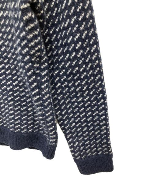 L.L.Bean（エルエルビーン）L.L.Bean (エルエルビーン) ヘリテージセーター ブルー×ホワイト サイズ:Sの古着・服飾アイテム