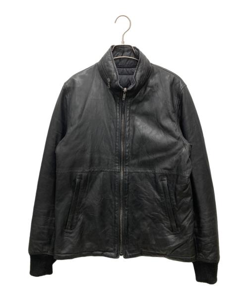 GARRETT（ギャレット）GARRETT (ギャレット) ラムレザージャケット ブラック サイズ:48の古着・服飾アイテム