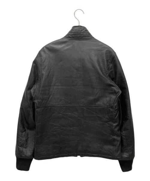 GARRETT（ギャレット）GARRETT (ギャレット) ラムレザージャケット ブラック サイズ:48の古着・服飾アイテム