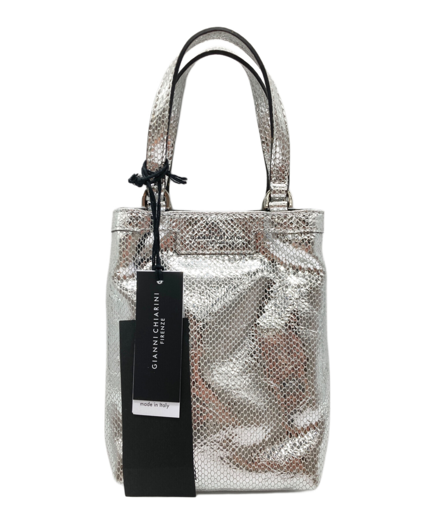 GIANNI CHIARINI シルバーショルダーバッグ GIANNI CHIARINI(ジャンニ