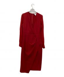 MaxMara（マックスマーラ）の古着「バージンウール ドレス」｜レッド